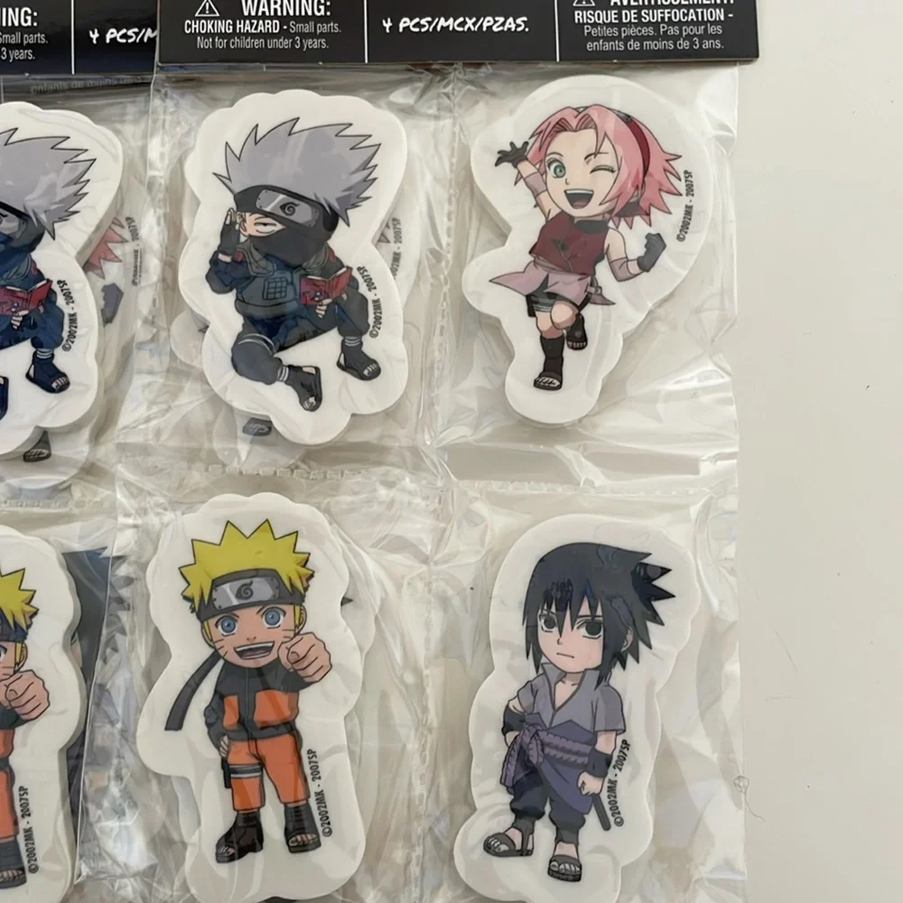 Naruto Shippuden Eraser Packs
